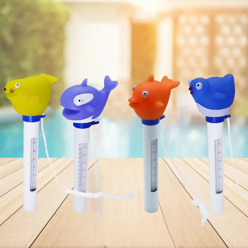 

ABS Thermometer Aquarium Floating Measurement Swimming Pool Temperature