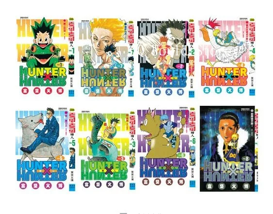 Фото Случайный 1 книга HUNTER X HUNTER Том 1-33 Yoshihiro Togashi фантазия манга Япония прыжок дети ребенок комикс язык китайский №2
