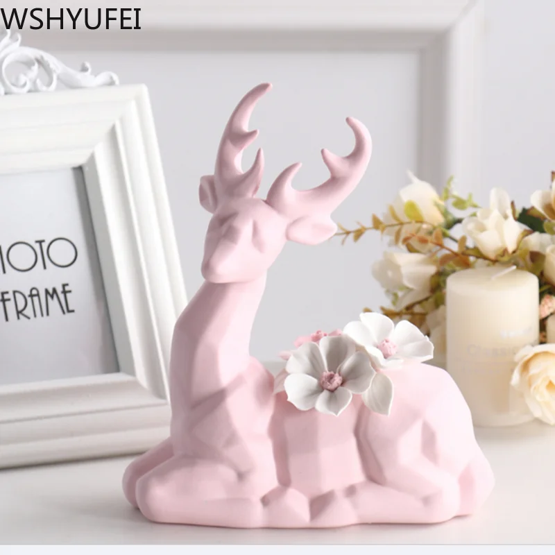 1 шт. 3 фарфоровая статуя слона домашний декор украшения для комнаты Современное