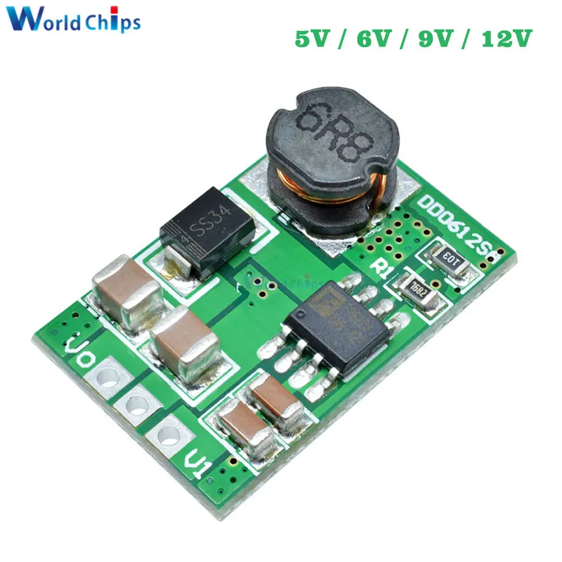 3 а Φ Step-up Boost DC-DC в 7 до 5 В 6 9 12 DC Converter плата модуля питания | Электронные компоненты