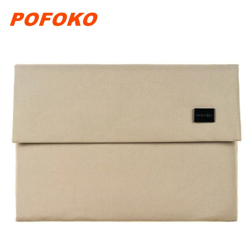 Водонепроницаемая сумка для ноутбука бренда Pofoko 15 4 дюйма чехол с тонким рукавом