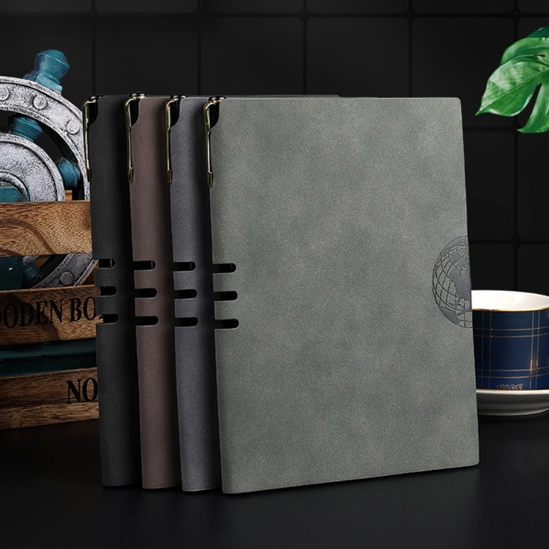 PU Leather A5 Notebook Notepad Diary Business Journal Planner Agenda Organizer Note Book wholesales | Канцтовары для офиса и