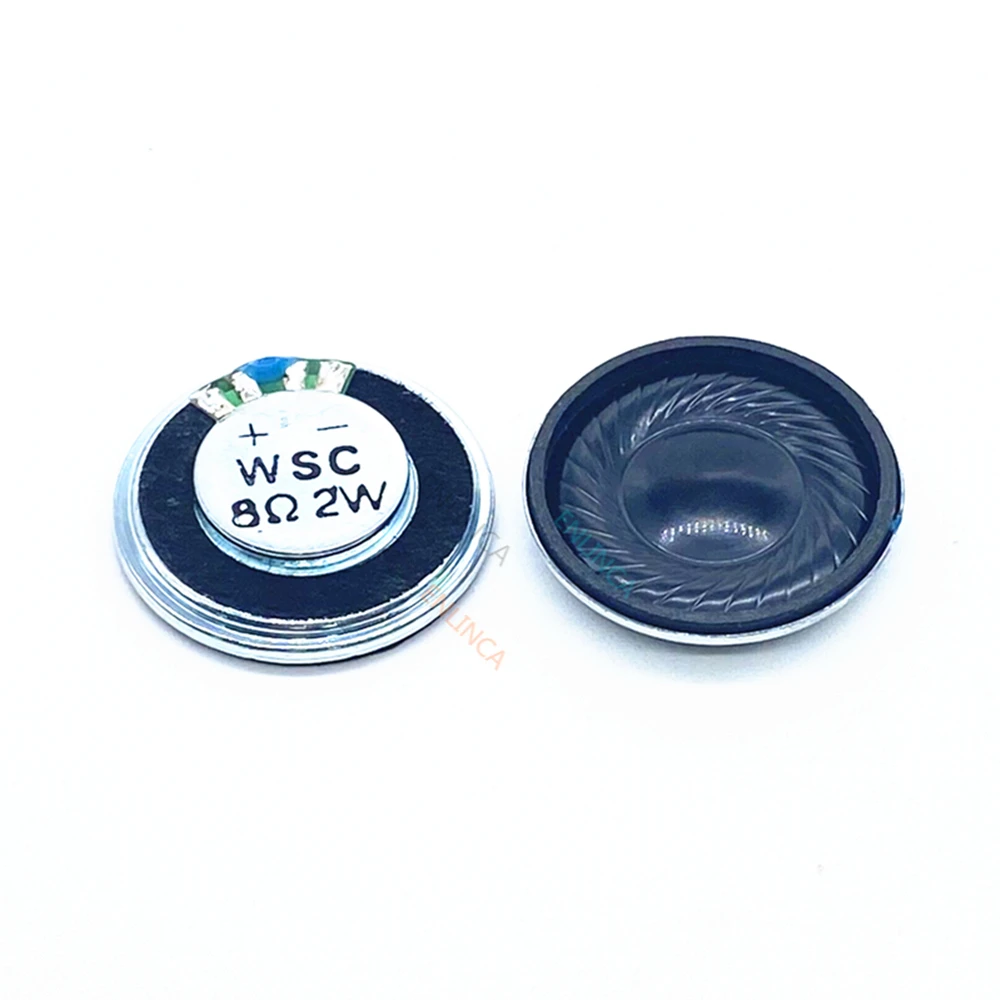 

2pcs Original Ultra-thin Mini speaker 8 ohms 2 watt 2W 8R speaker Diameter 28MM 2.8CM thickness 5MM