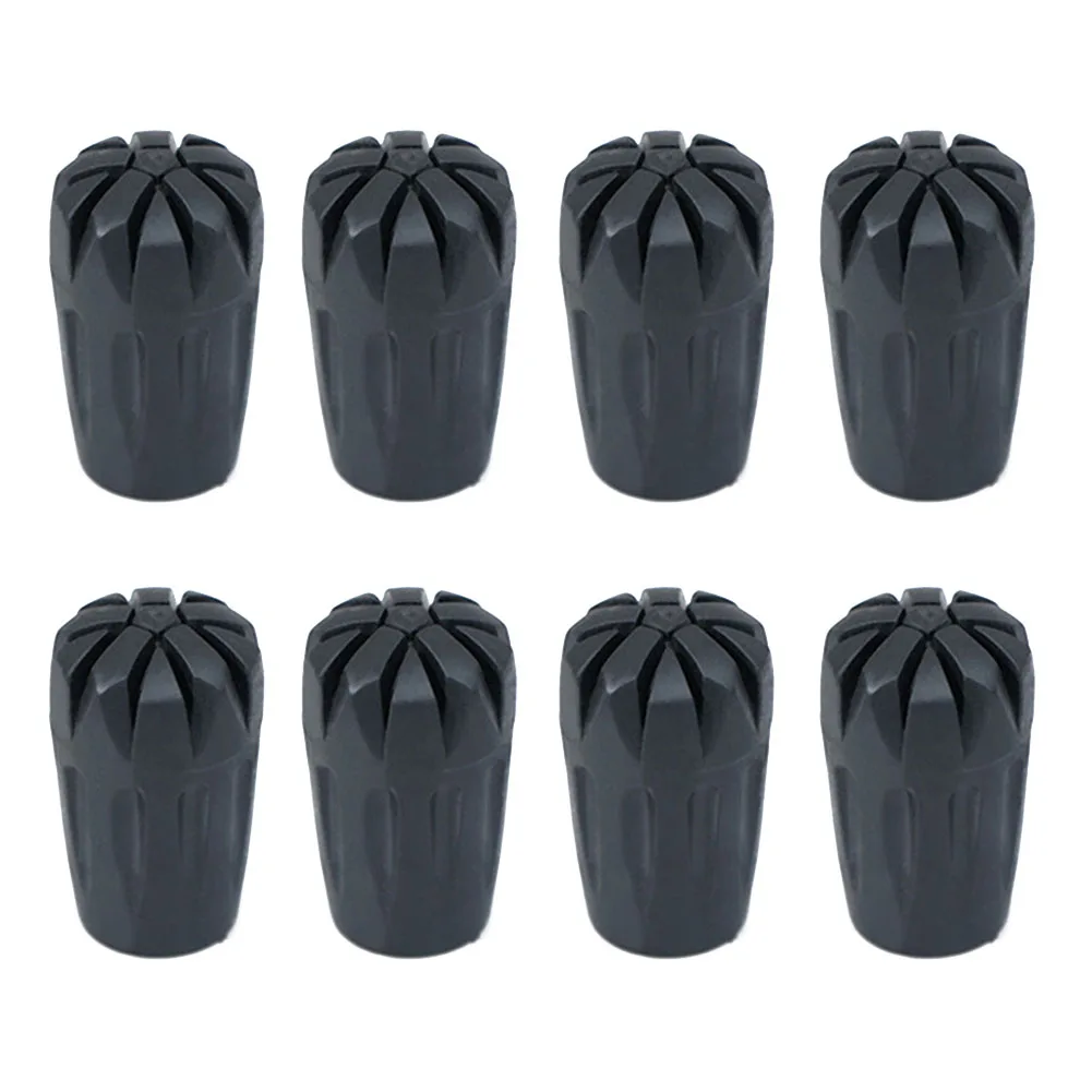 

8 шт., утолщенные универсальные походные палки для походов, износостойкие палки для кемпинга, резиновый наконечник, запасные части для ходьб...