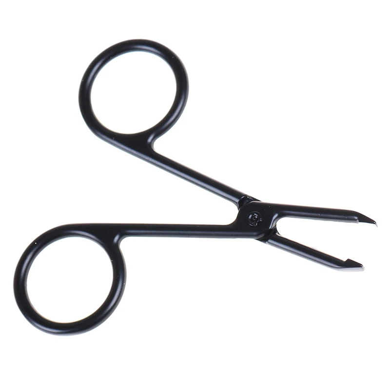 1 шт. черный косметический триммер машинка для стрижки ресниц пинцет бровей