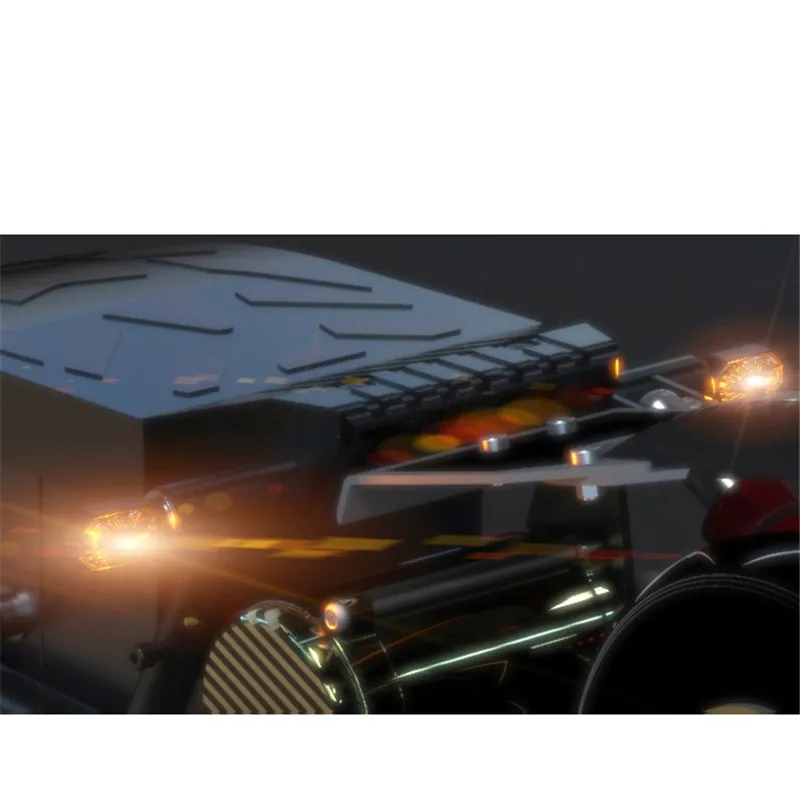Retro Mini Motorcycle Turn Signal Flashers Refitting Accessories Easy Installation 12V Universal for Benelli Harley Suzuki Honda |