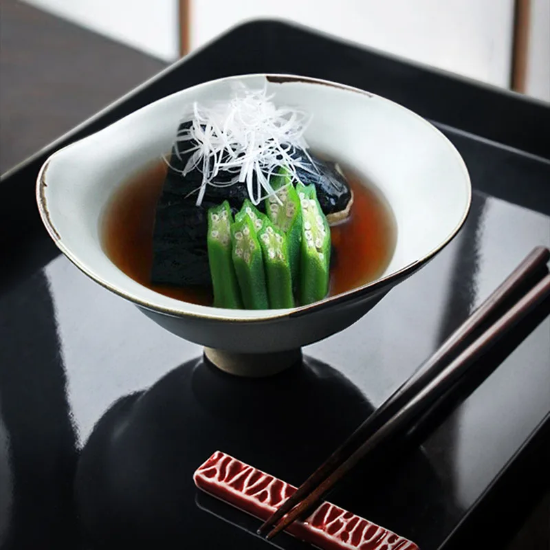 

Large Noodle Ceramic Bowl Vintage Dinnerware Tableware Bowl Living Room Kitchen Food Bowls aparelho de jantar ボウル Vajilla