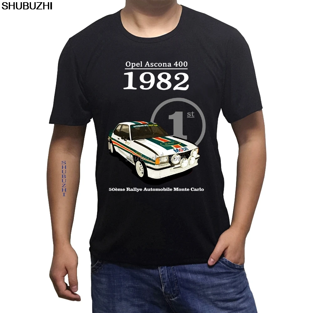 

OPEL ASCONA 1982 T SHIRT CLASSIC CAR RALLY TRACK BIRTHDAY PRESENT GIFT 1980'S sbz1306