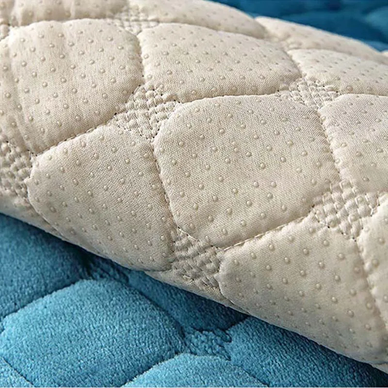 

Autumn winter Soft plush sofa cover Thicken Flannel Couch Towel Cushion Blanket for Living Room Decor Corner Sofa Slipcovers 1pc