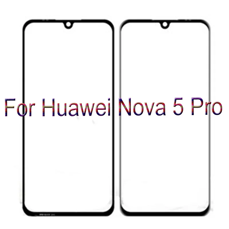 

A+Quality For Huawei Nova 5 Pro Touch Screen Digitizer TouchScreen Glass panel For Huawei Nova5 Pro Without Flex Cable Parts