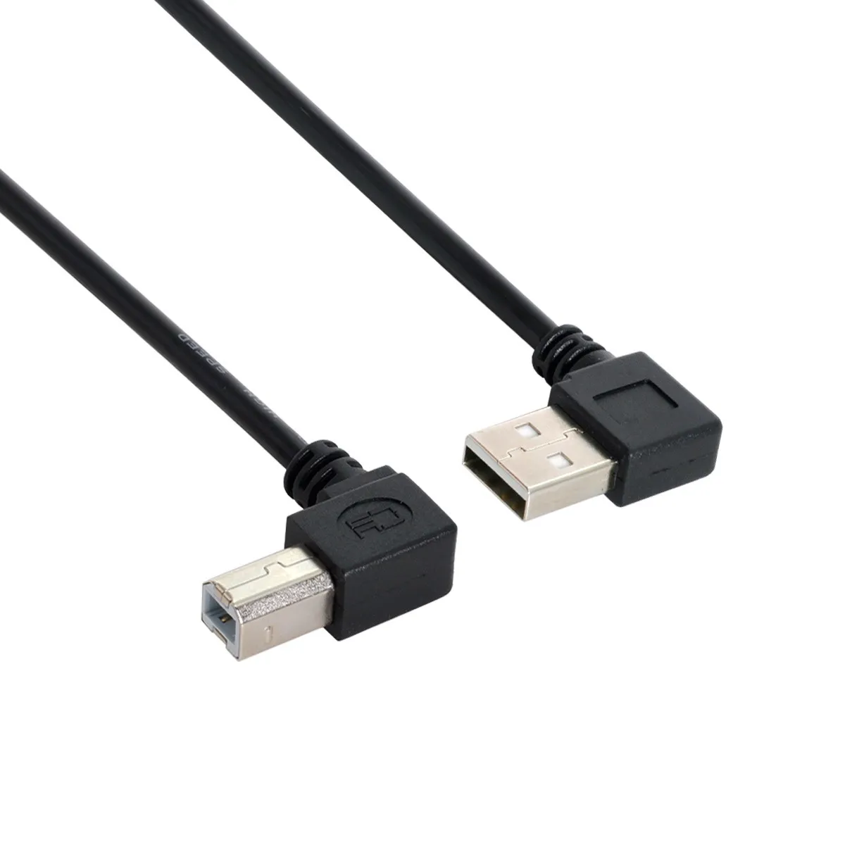 Chenyan левый угловой мужской 90 градусный принтер сканер для g USB 2 0 A Мужской кабель 20