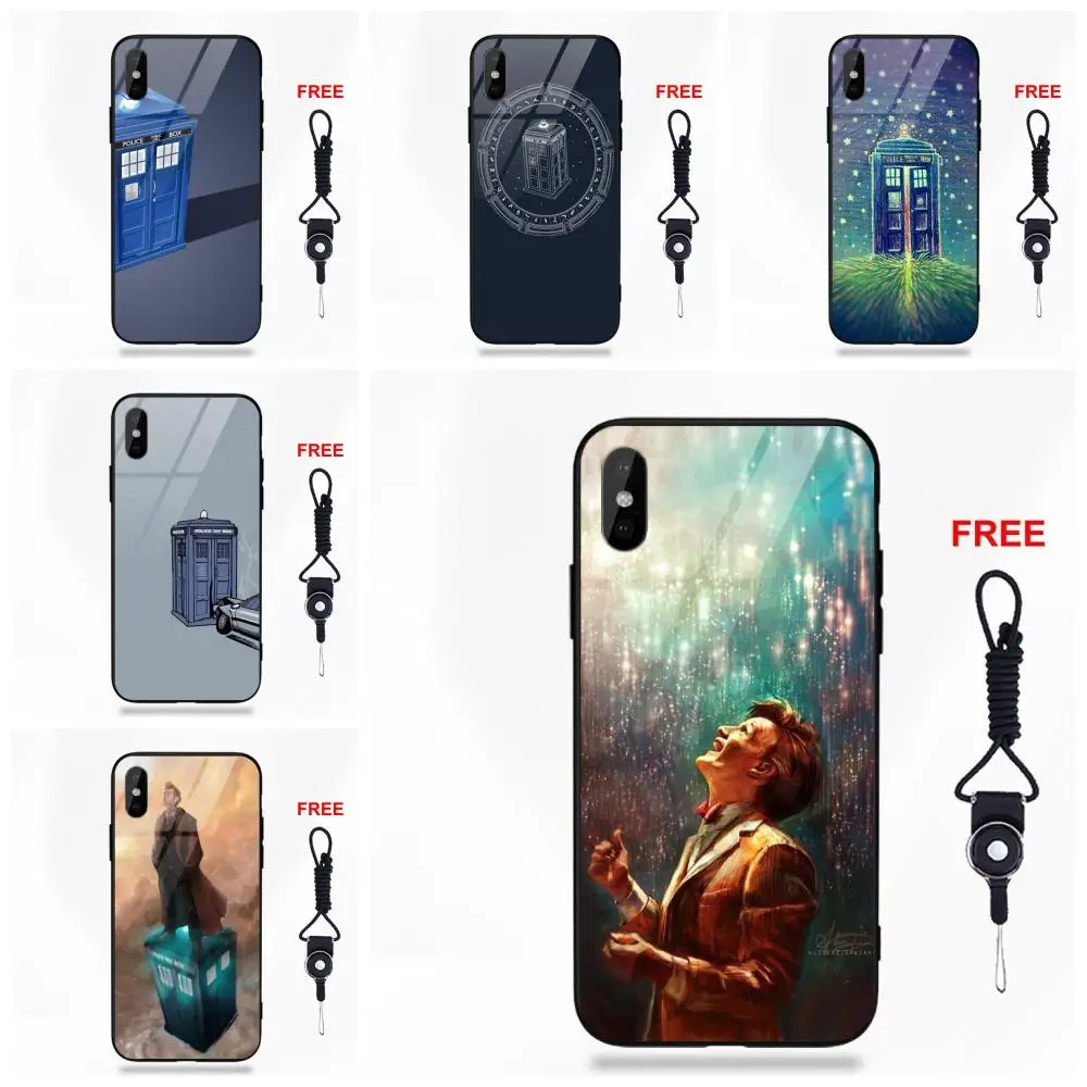 Закаленное стекло для двери Doctor Who чехлы телефонов Galaxy S8 S9 Plus Redmi 5 Note 5A 6 huawei Honor 7X P20
