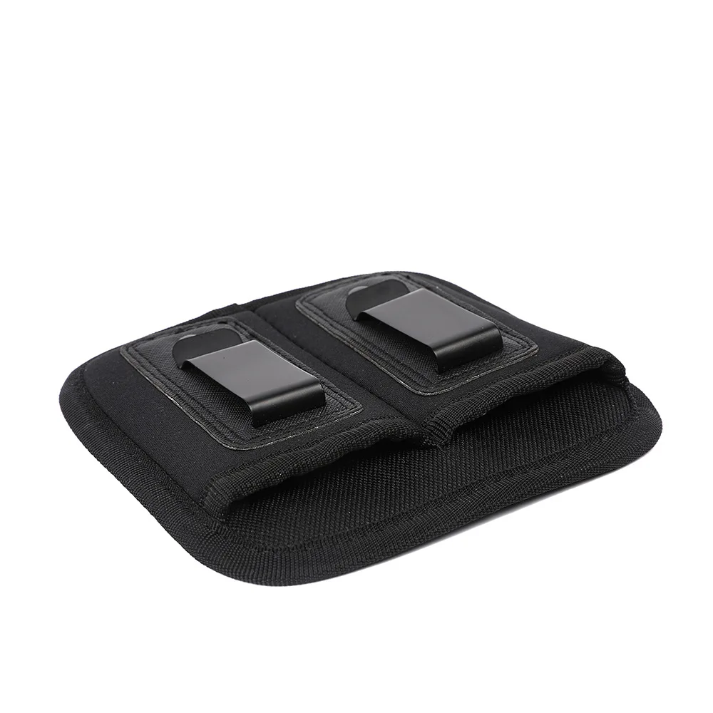 Concealed Carry Tactical Double Magazine Pouch Glock 17 19 Beretta M9 Sig G2C 9mm Gun Mag Holder IWB Belt Clip Holster |