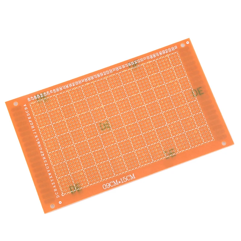 

5 шт. 9x15 9*15 см Односторонний Прототип PCB универсальная плата экспериментальная бакелитовая медная пластина схема желтый