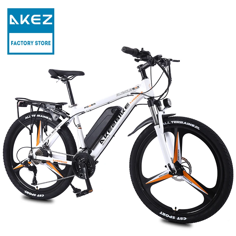 Электрический горный велосипед электрический с литиевой батареей 26 дюймов 27