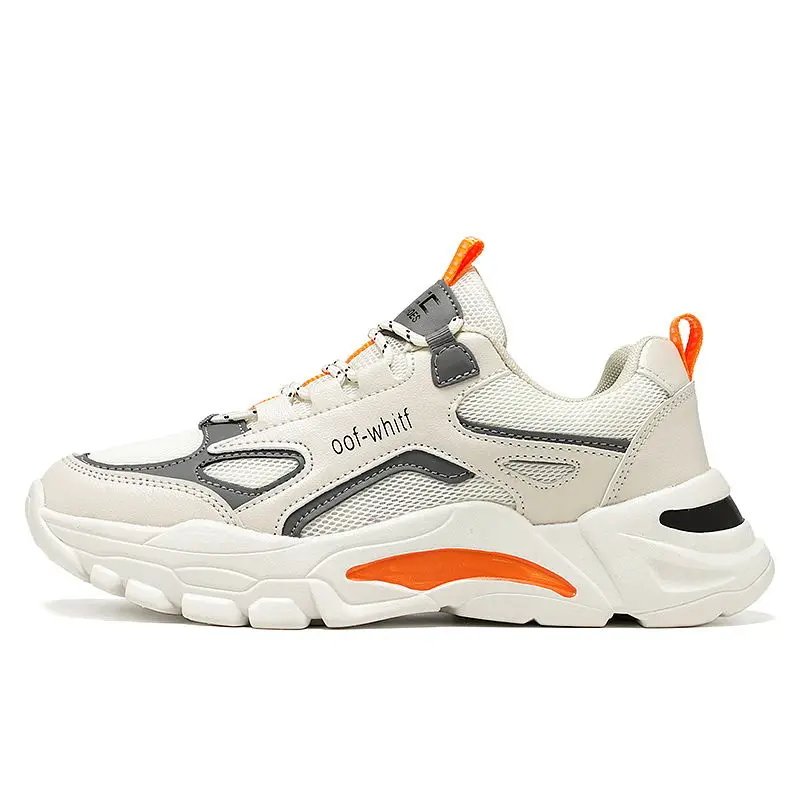 

Новинка 2021, Весенняя мужская обувь, трендовая дикая Осенняя дышащая сетчатая обувь, спортивная обувь для отдыха, бега, модная обувь