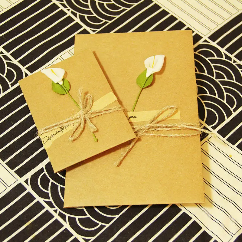 Бумага для поделок в стиле ретро на день рождения сушеные цветы Пригласительные