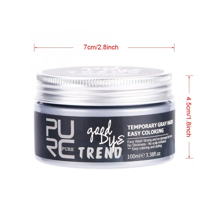 Воск для волос 3 цвета краска Временная Краска Для Волос Стайлинг уход за