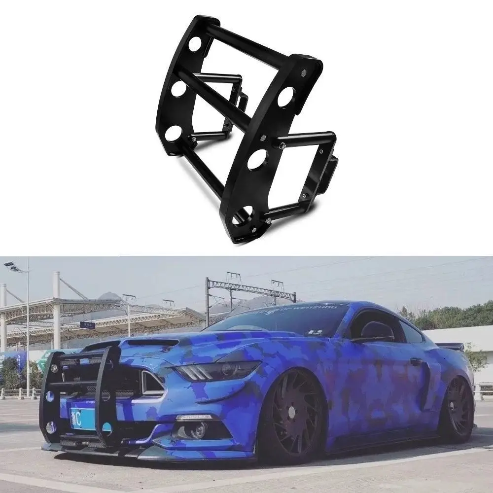 CNSPEED автомобильный передний бампер для- Ford Mustang защитный бампер с Болтовой гайкой черный цвет YC101372