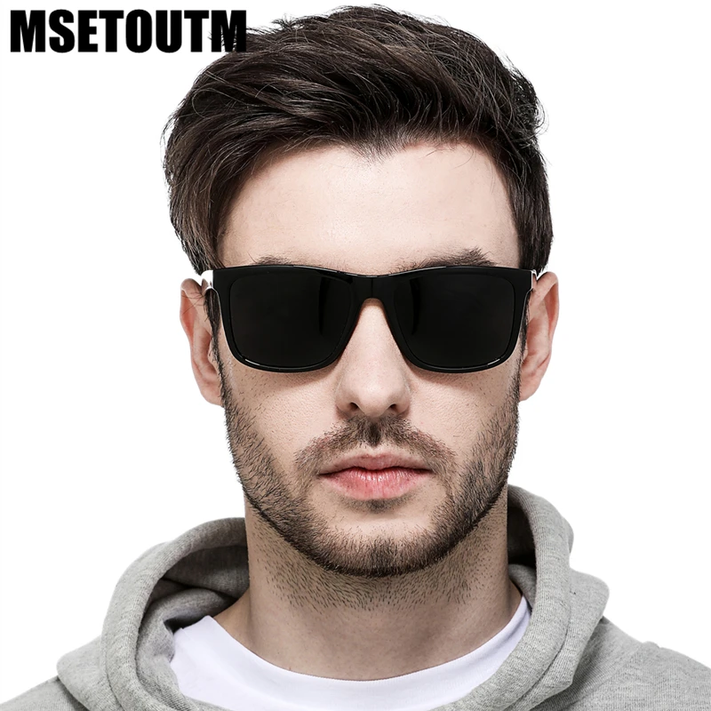 Солнцезащитные поляризационные очки MSETOUTM брендовые дизайнерские для мужчин и