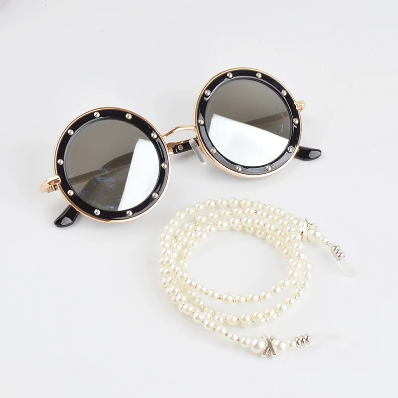 Белый Бисерный шнур для очков стеклянный ремешок чтения держатель красный очки