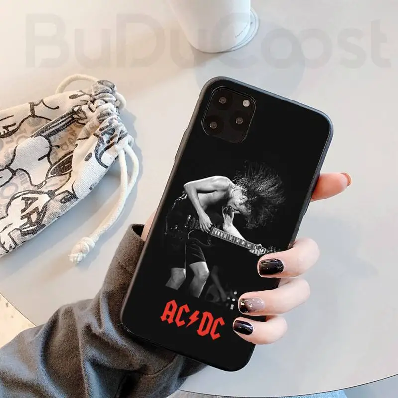 

AC DC band Phone Case for iphone 11 Pro 11 Pro Max X XS XR XS MAX 8plus 7 6splus 5s se 7plus SE 2020 case