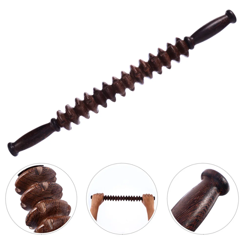 

Practical Fascia Manual Roller Wooden Roller Stick Rod