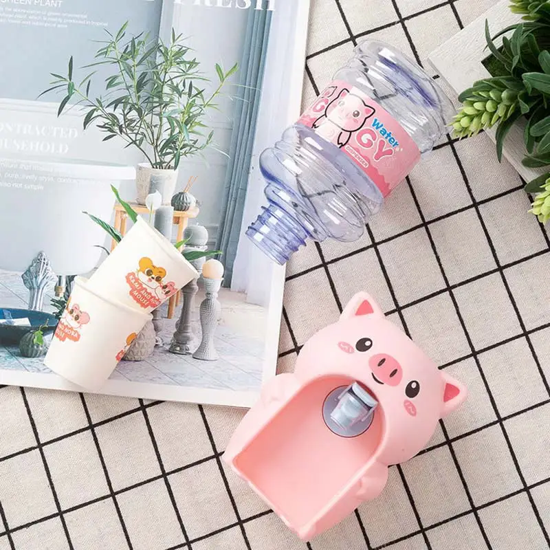 Мини-дозатор воды для детей подарок милый Холодный/теплый семейный питьевой