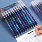 Ручки гелевые стираемые с голубыми чернилами, 0,5 мм, 12 шт.