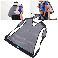 patient lift sling carrier disabled elderly paralyzed patients strap up down stairs moving foldable breathable transfer belt new