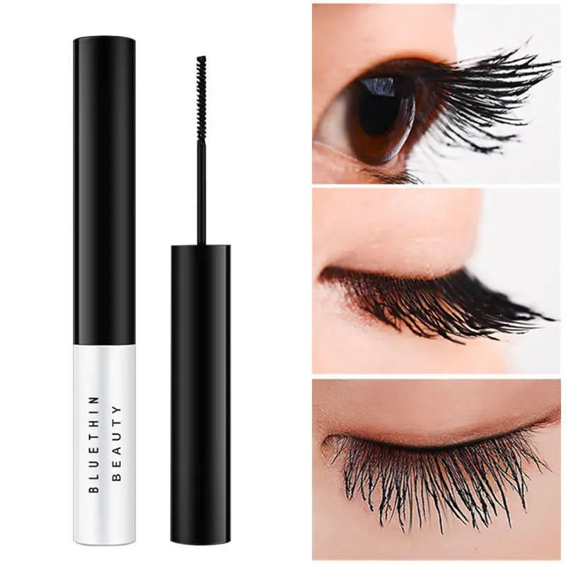 Quick Dry Curling Eyelash Mascara Black Lengthening Extension Cosmetic Waterproof Liquid Volume |