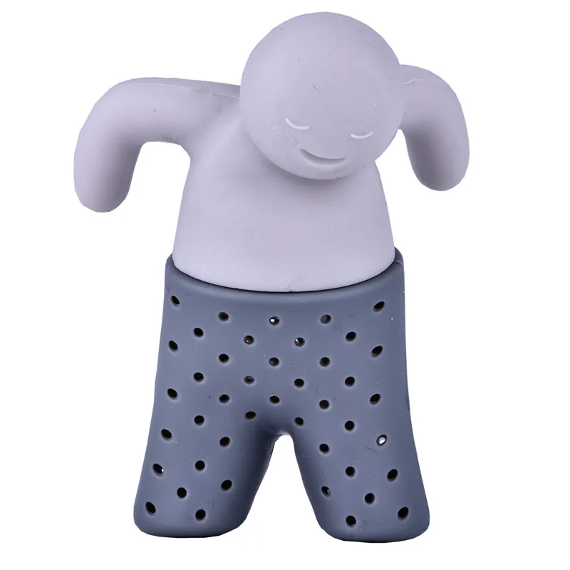 4YANG уникальный милый Чайный фильтр Силиконовое чайное ситечко чайник с фильтром