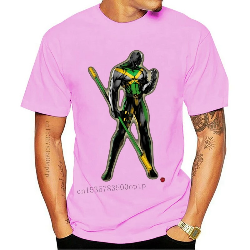 Футболка Yardman/Jamaican/Super hero/унисекс тенниска без капюшона крутая повседневная майка