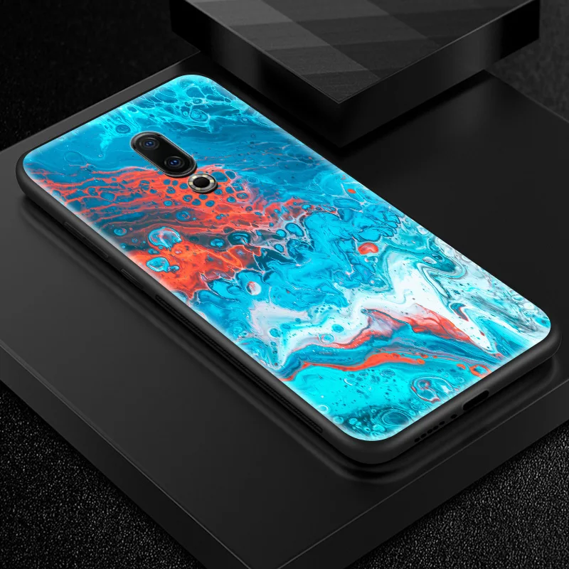 W379 Роскошный бампер для Meizu M9 Note M5 M6 M8 Frame для Meizu 16s 16th Plus 16X M6T M882Q M892Q защитный чехол из закаленного стекла - Цвет: W379