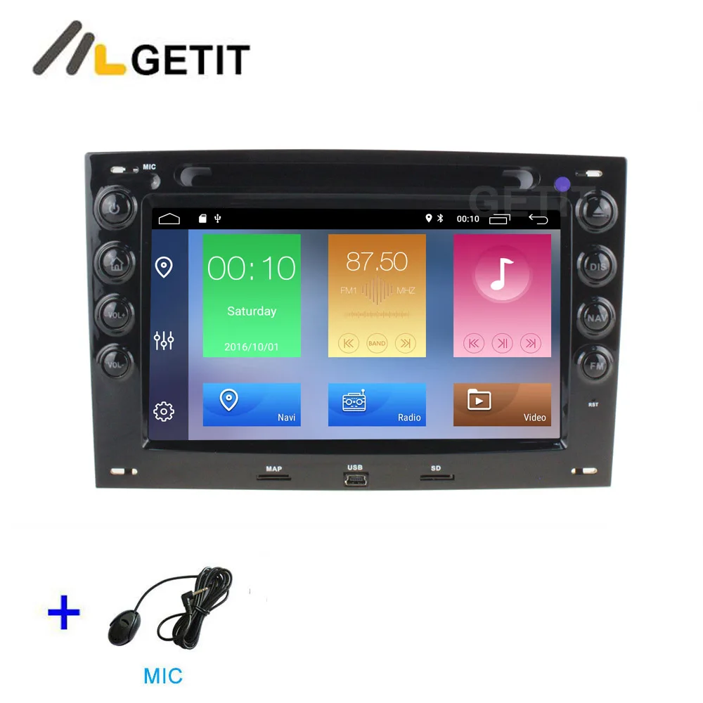 DSP 2G-RAM 16G-ROM DSP Android 9 автомобильный dvd-плеер gps для Renault Megane2 Megane 2 2006-2010 с wifi Bluetooth стерео радио - Цвет: DSP 2G-RAM 16G-ROM