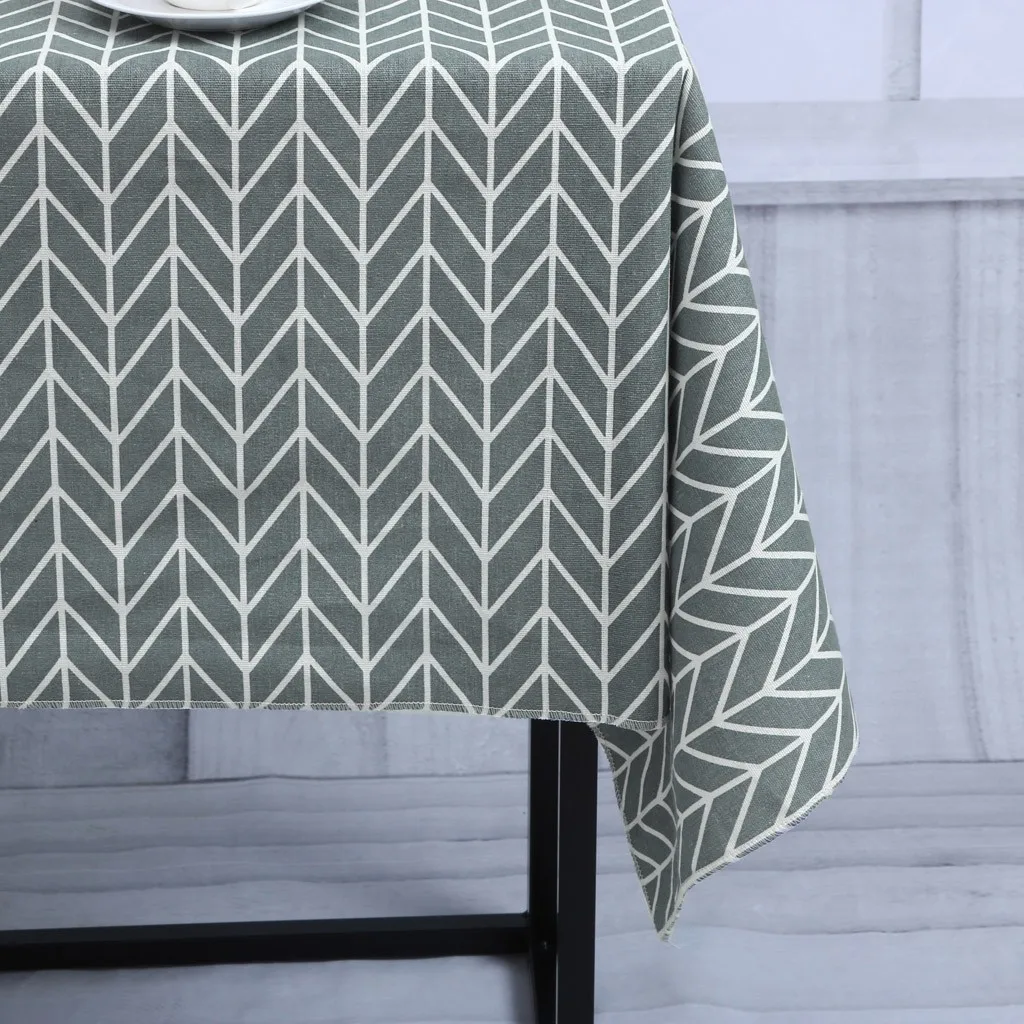 Скатерть с растительным принтом высокое качество универсальная скатерть