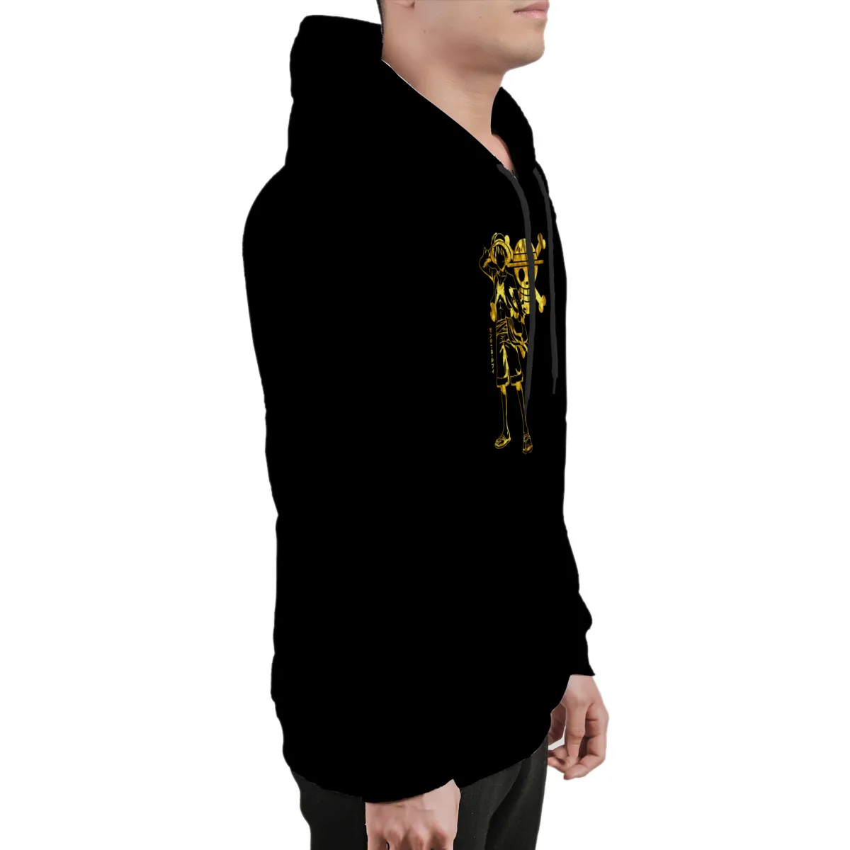 

Men's Hoodie Golden LuffyCotton Fashion long Sleeve Hip-Hop Hood Sweatshirt 37717