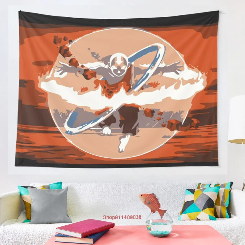 

Государственный гобелен Аватар, индийский гобелен с мандалой, Настенный декор в стиле бохо, настенный ковер с мандалой