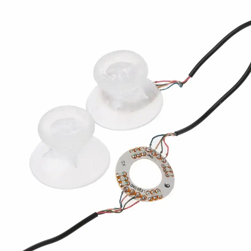 Аналоговые джойстики со светодиодной подсветкой с прозрачной колпачок для