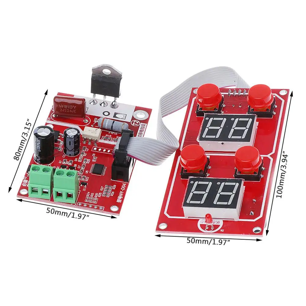 

NY-D04 40A/100A Digital Display Spot Welding Machine Controller Time Panel Board