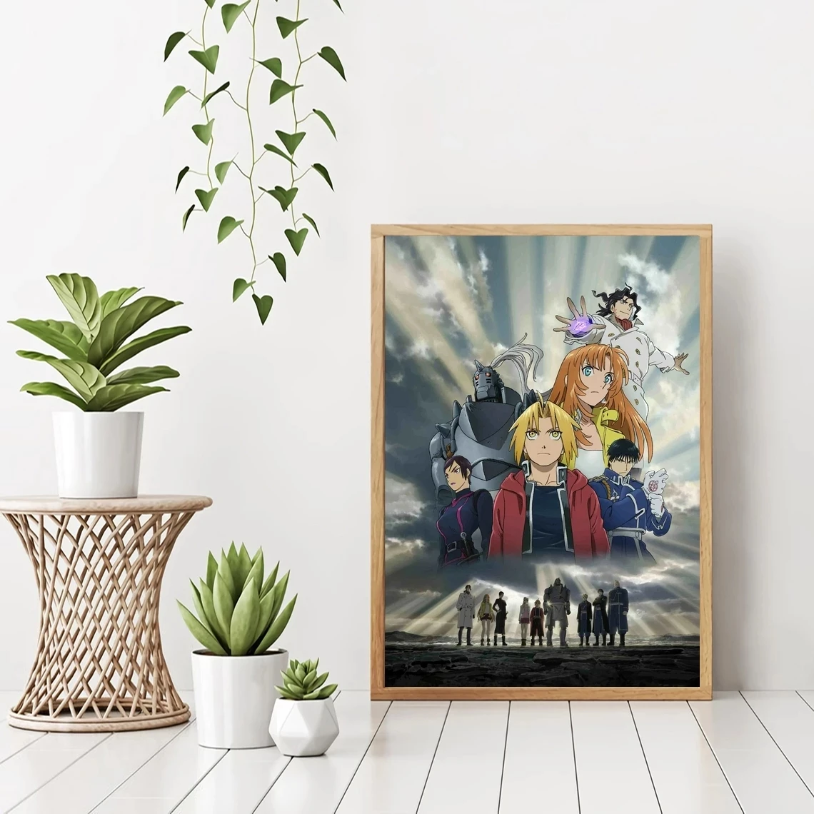 

Fullmetal Alchemist Anime Poster Prints And Unframed Canvas Prints Home Decoration Painting No Frame