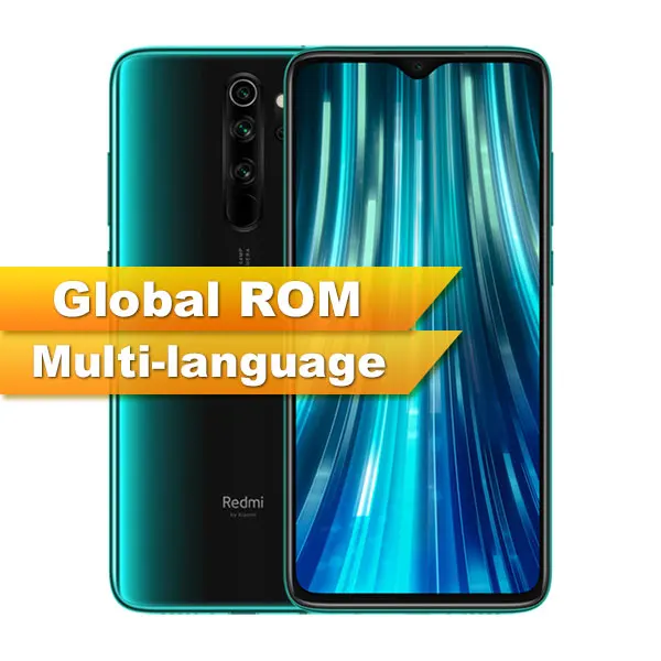 Global ROM Green Смартфон Xiaomi Redmi Note 8 pro с глобальной прошивкой, 6 ГБ, 128 ГБ, MTK Helio G90T, 4500 мАч, 64 мп, камера заднего вида, 6,53 дюйма - Цвет: Global ROM Green