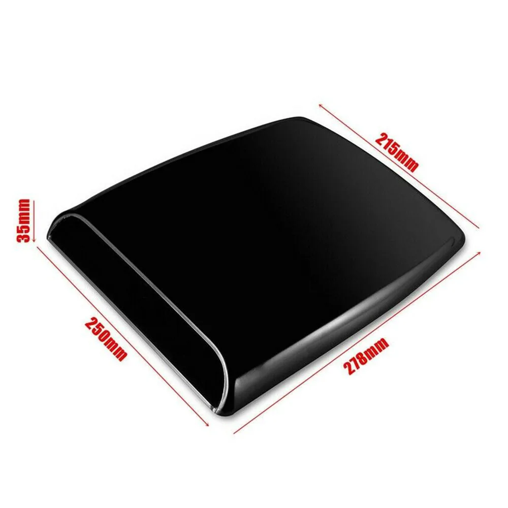 Крышка для автомобильного потока воздуха черная декоративная впускная капота