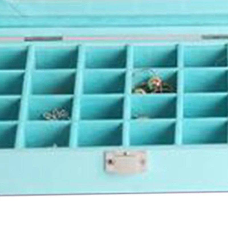 

Fashion Portable PU Jewelry Rings Jewelry Display Tray Bracket Earrings Jewelry Storage Cabinet Display