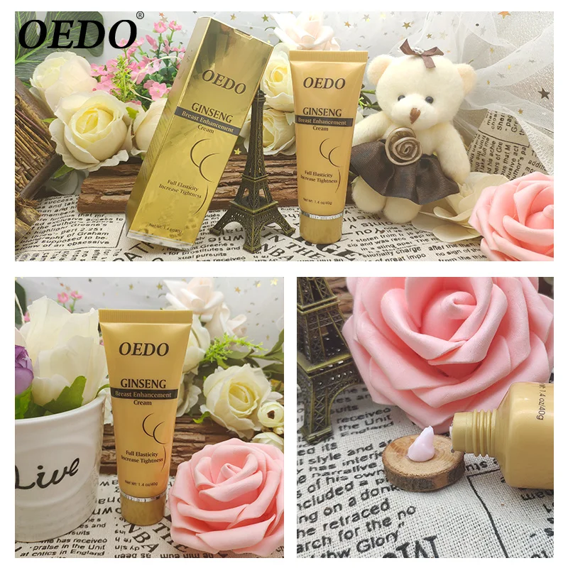 

OEDO Ginseng Breast Enlargement Cream Bust Up Size Body Cream Promote Female Hormone Bust Fast Growth Boobs Lift Chest Care