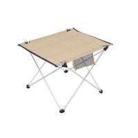 portable camping foldable table outdoor furniture computer bed tables picnic aluminium alloy ultra light folding desk for bbq