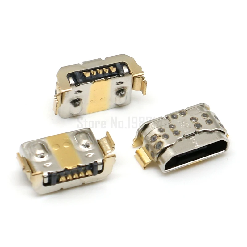 

100pcs Micro USB 5pin Charge Jack Dock Socket Plug For Huawei G9 P9 lite mini Charging Port Connector