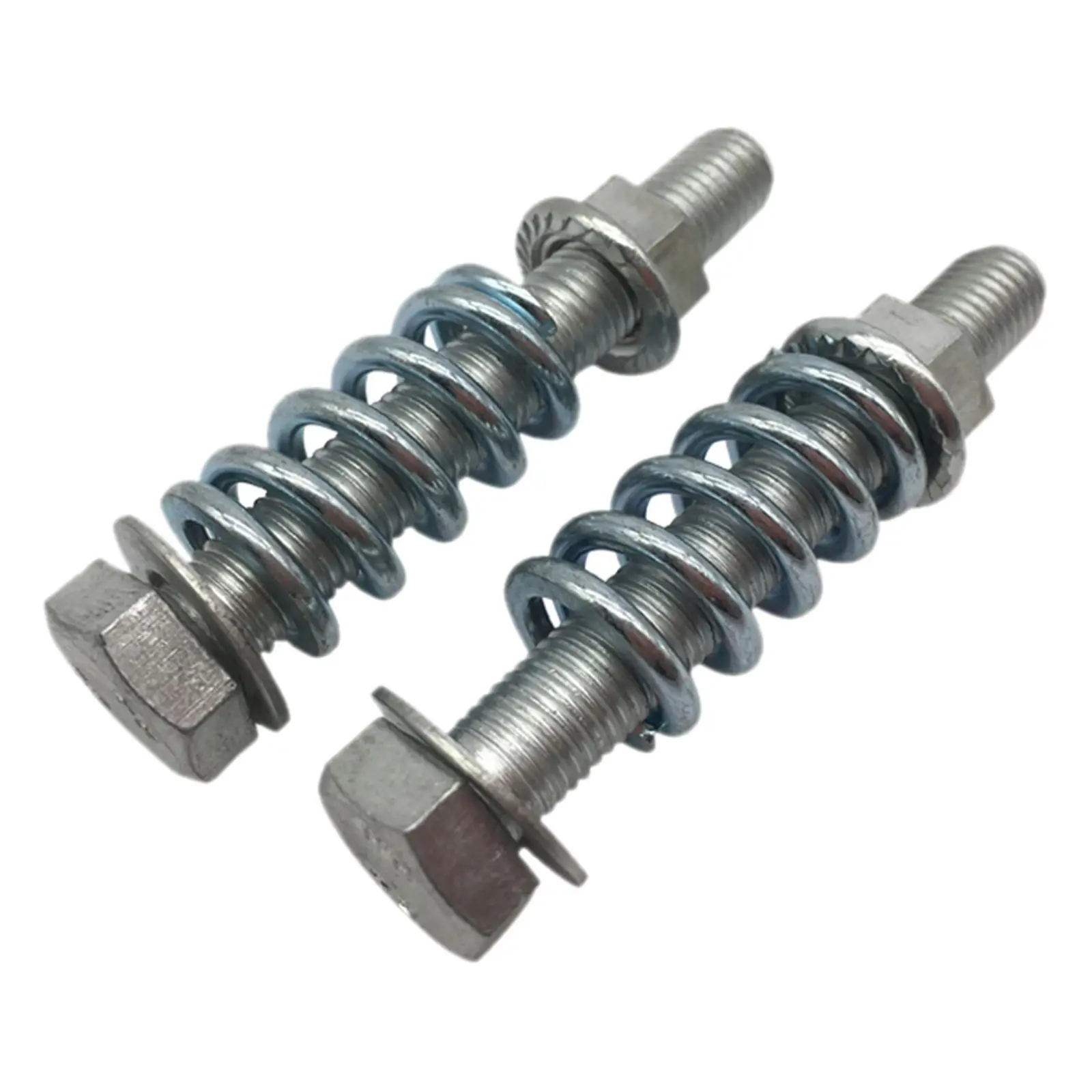

2x M10x1.25 Exhaust Bolt and Spring Nut Kit Repair High quality Professional