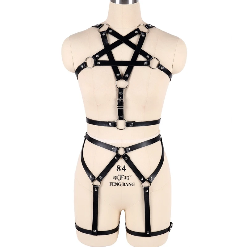 Сексуальный женский бюстгальтер-топ с пентаграммой | Женская одежда