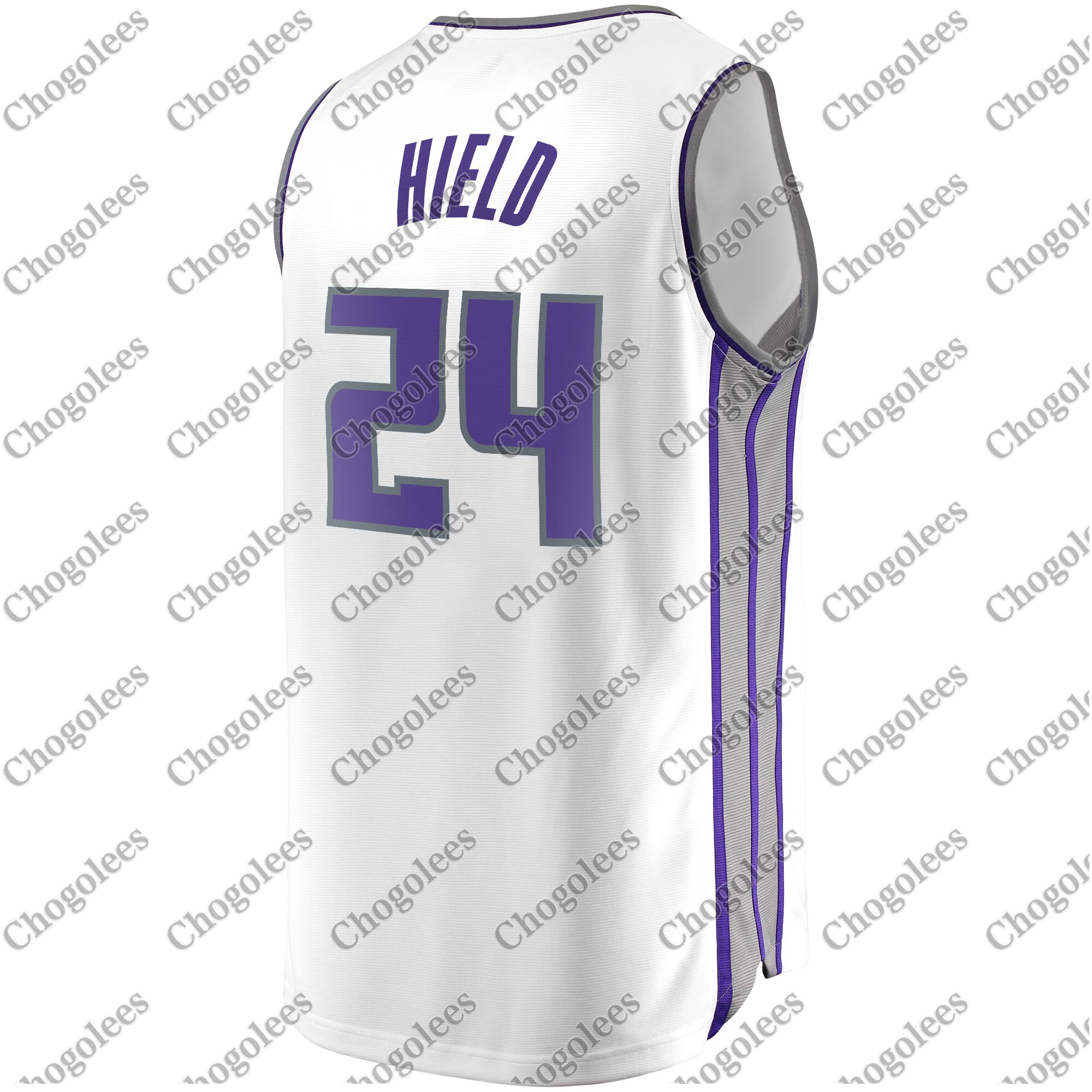 

Men Basketball Jersey Buddy Hield Sacramento Branded Fast Break Player Jersey White Association Edition